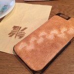〔më〕上息子さんの為にレザーでiPhone6 Edy内蔵ケースをつくった!